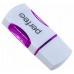 Картридер Micro SD, Perfeo PF-VI-R024 Purple (PF_С3797), фиолетовый