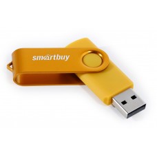 Флеш-накопитель USB 8GB, SmartBuy Twist (SB008GB2TWY), желтый