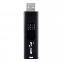 Флеш-накопитель USB 3.0, 8GB, SmartBuy Fashion (SB008GB3FSK), черный