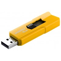 Флеш-накопитель USB 16GB, SmartBuy Stream (SB16GBST-Y), желтый