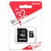 Карта памяти MicroSD 32GB Сlass 10 UHS-I + SD адаптер, SmartBuy (SB32GBSDCL10-01)