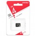 Карта памяти MicroSD 4GB Class 4, SmartBuy (SB4GBSDCL4-00), без адаптера