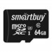 Карта памяти MicroSD 64GB Сlass 10 Pro UHS-I U3 (70/90 Mb/s) + SD адаптер, SmartBuy (SB64GBSDCL10U3-01)