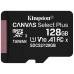 Карта памяти 128 Гб Kingston Canvas Select Plus microSDXC UHS-I, арт. (SDCS2/128GBSP), без адаптера