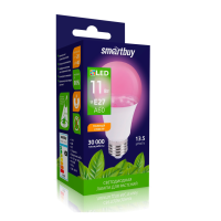 ФИТО светодиодная (LED) Лампа Smartbuy-A60-11W/E27 (SBL-A60-11-fito-E27)