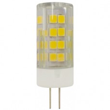 Лампочка светодиодная ЭРА STD LED JC-3,5W-220V-CER-840-G4 G4 (Б0027856), 3,5Вт, керамика, капсула, нейтральный белый свет