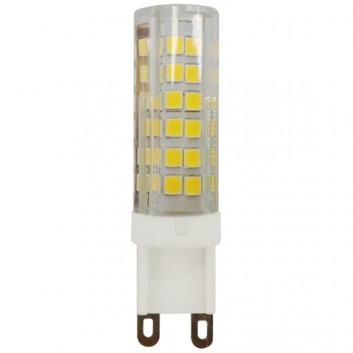 Лампочка светодиодная ЭРА STD LED JCD-7W-CER-840-G9 (Б0027866), G9, 7Вт, керамика, капсула, нейтральный белый свет