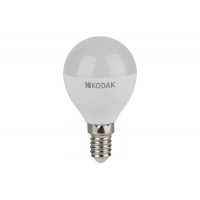 Лампочка светодиодная LED KODAK P45-7W-830-E14 E14 / Е14 7Вт шар теплый белый свет