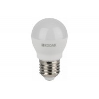 Лампочка светодиодная LED KODAK P45-7W-840-E27 E27 / Е27 7Вт шар нейтральный белый свет