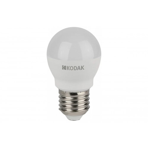 Лампочка светодиодная LED KODAK P45-7W-830-E27 E27 / Е27 7Вт шар теплый белый свет