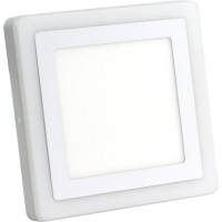 Накладной (LED) светильник Квадрат с подсветкой DLB Smartbuy-13w/6500K+O/IP20 (SBLSq1-DLB-13-65K-O)