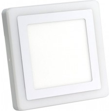 Встраиваемый (LED) светильник Квадрат с подсветкой DLB Smartbuy-13w/6500K+O/IP20(SBLSq-DLB-13-65K-O)