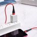 Кабель USB - micro USB, Borofone BX32 Munificent, 1.0м, 5.0 А, круглый, нейлон, цвет: красный 