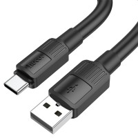 Кабель USB - Type-C, HOCO X84 Solid, 3A, 1 м, черный