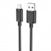 Кабель USB - микро USB, HOCO X88 Gratified, 1.0м, круглый, 2.4A, силикон, цвет: черный