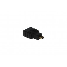 Переходник HDMI-19F - Micro-HDMI-19M, VCOM (CA325), черный