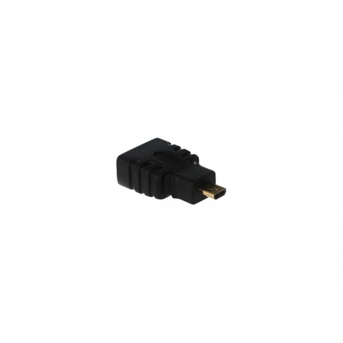 Переходник HDMI-19F - Micro-HDMI-19M, VCOM (CA325), черный