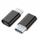 Переходник micro USB adapter with Type-C, Perfeo PF-VI-O005 (PF_A4268), черный