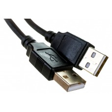 Кабель USB 2.0 A вилка - А вилка, 3 м., PERFEO (U4402), черный