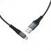 Кабель USB - Type-C HOCO X38 Cool, 3A, 1 м, черный