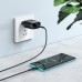 Сетевое зарядное устройство 1xUSB, HOCO C72Q Glorious, 3.0A, 18W, черный