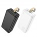 Аккумулятор внешний (Power Bank) HOCO J87B Tacker, 3A, 30000 мА⋅ч, светодиодный индикатор, белый