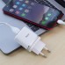 Сетевое зарядное устройство 1xUSB-кабель USB - Micro, HOCO C12Q Smart, 3A, 18W, белый