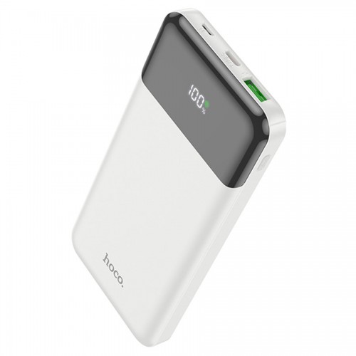 Аккумулятор внешний (Power Bank) HOCO  J102 Cool, 10000mAh, PD20W+QC3.0, белый 