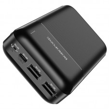 Аккумулятор внешний (Power Bank) Borofone BJ16A Cube, 20000mAh, индикатор, 2.0A, цвет: чёрный