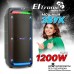 Акустическая система 10" ELTRONIC (30-26 DANCE BOX 1200), TWS, динамик 2шт/10", цвет черный