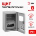 Корпус металлический навесной ЭРА SIMPLE ЩУРН-1/6 (285х190х145) IP31 УХЛ3 серый