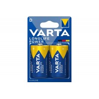 Батарейки алкалиновые VARTA  LR20 LONGLIFE POWER (HIGH ENERGY), 2 шт, цена за 1 шт., блистер