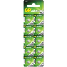 Батарейка щелочная GP Alkaline G4 177FRA-2C10, LR626, 1.5 В, 1 шт., цена за 1 шт.,  отрывной блистер