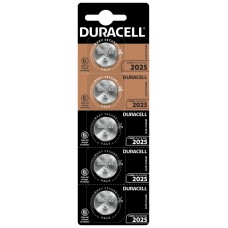 Батарейки Duracell CR2025 BL5, 5 шт., цена за 1 шт., отрывной блистер