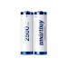 Аккумулятор Ni-Mh, AA/2BL, 2500 mAh, 2 шт, цена за 1 шт., Smartbuy (SBBR-2A02BL2500), блистер