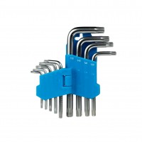 Набор ключей TORX Smartbuy (SBT-TSS-9), c отверстием, 9 шт, CR-V сталь, TORX: 10, 15, 20, 25, 27, 30, 40, 50