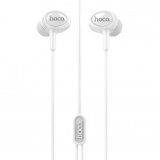 Проводные наушники HOCO M3 Universal, Jack 3.5mm, 1.2 м, белый