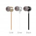 Проводные наушники с микрофоном HOCO M16 Ling Sound, Jack 3.5mm, 1.2 м, серебряный