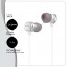 Проводные наушники с микрофоном HOCO M16 Ling Sound, Jack 3.5mm, 1.2 м, серебряный